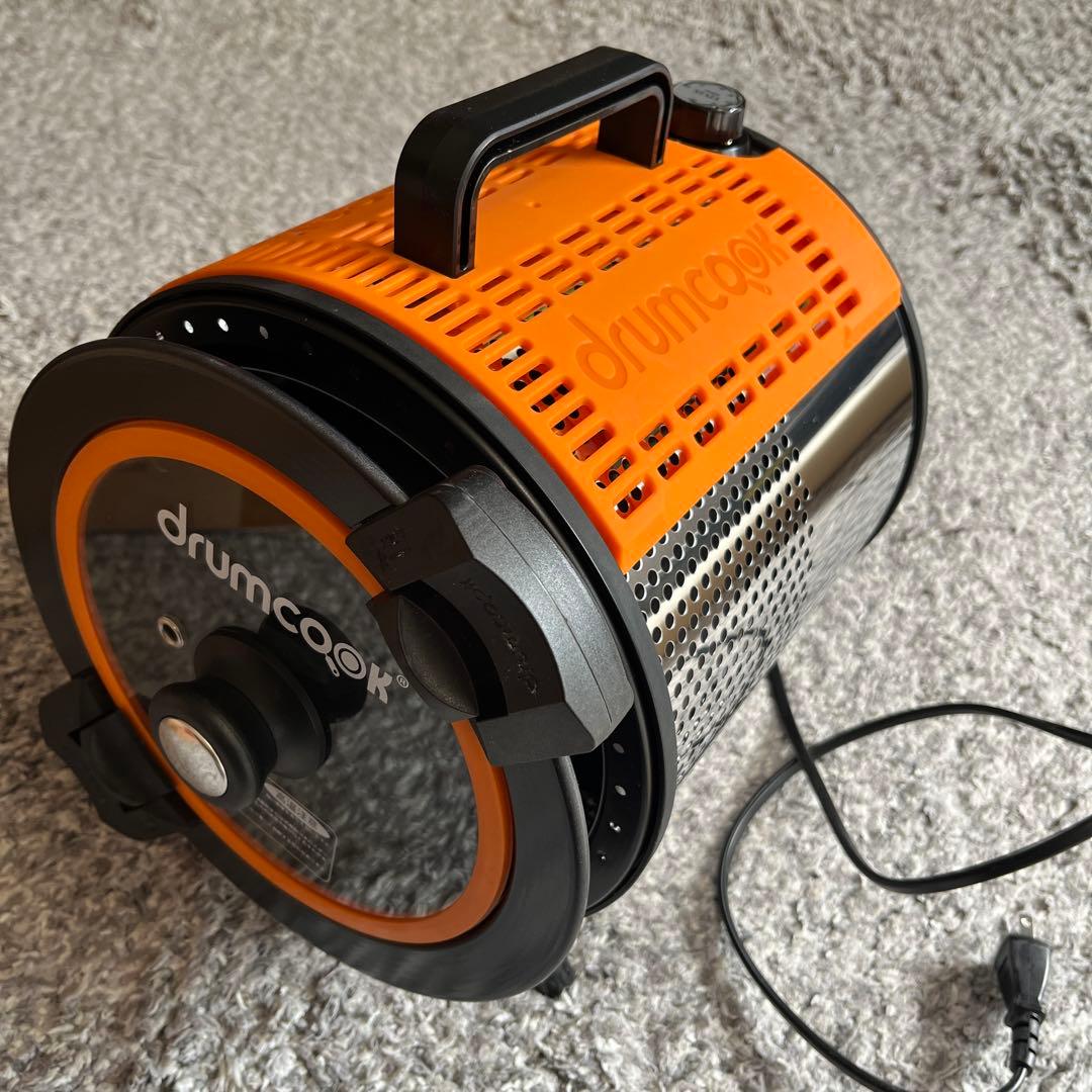 ドラムクック　自動調理器具　ヘルシー料理　簡単調理