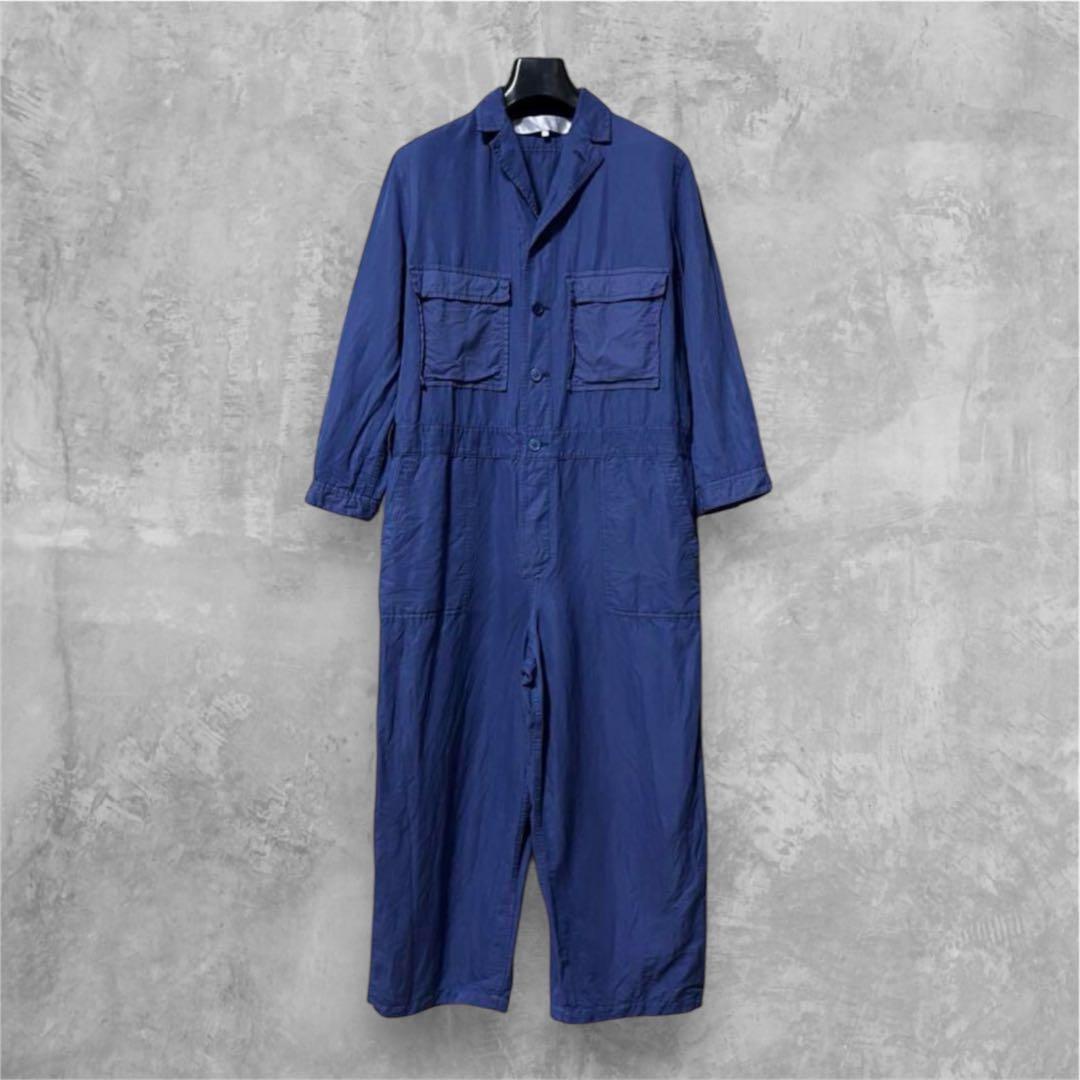 K*h様 タオコムデギャルソン ラミー混紡 インディゴ染め ジャンプスーツ つな