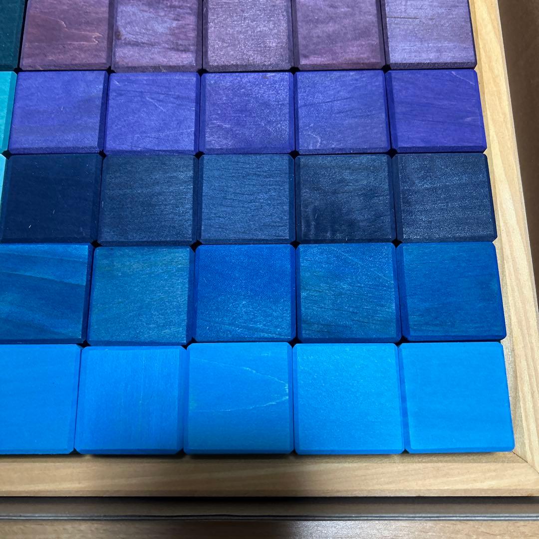 【新品未開封】GRIMM’S グリムス にじのキューブ・大・100pcs