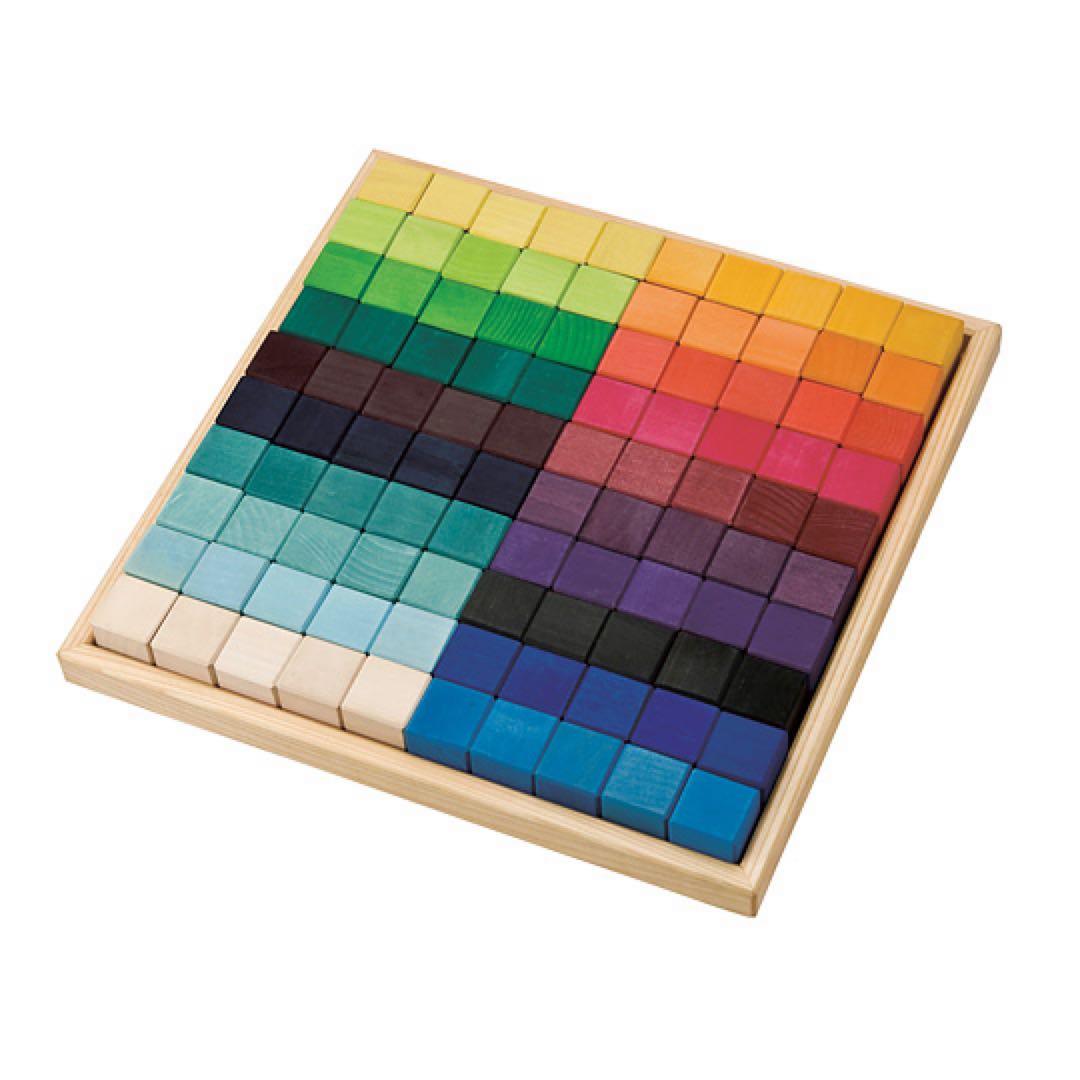 【新品未開封】GRIMM’S グリムス にじのキューブ・大・100pcs