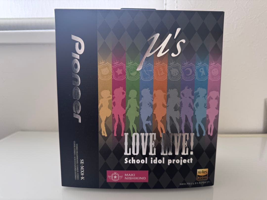 Pioneer ラブライブ　西木野真姫　パイオニア　ヘッドフォン