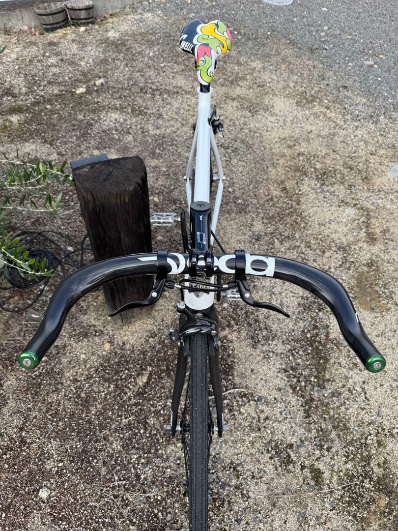 LEADERBIKE 735 ホワイト ピストバイク　Mサイズ