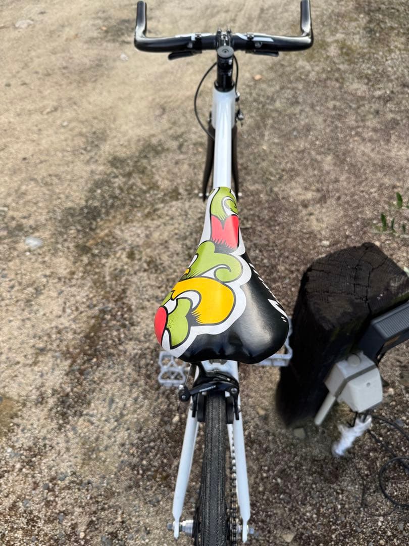 LEADERBIKE 735 ホワイト ピストバイク　Mサイズ