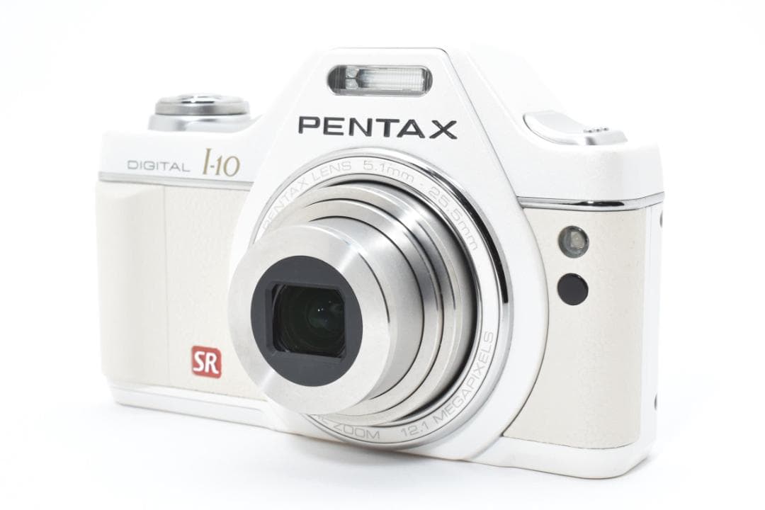 ■ 美品 ■ ペンタックス　PENTAX Optio I-10 パールホワイト