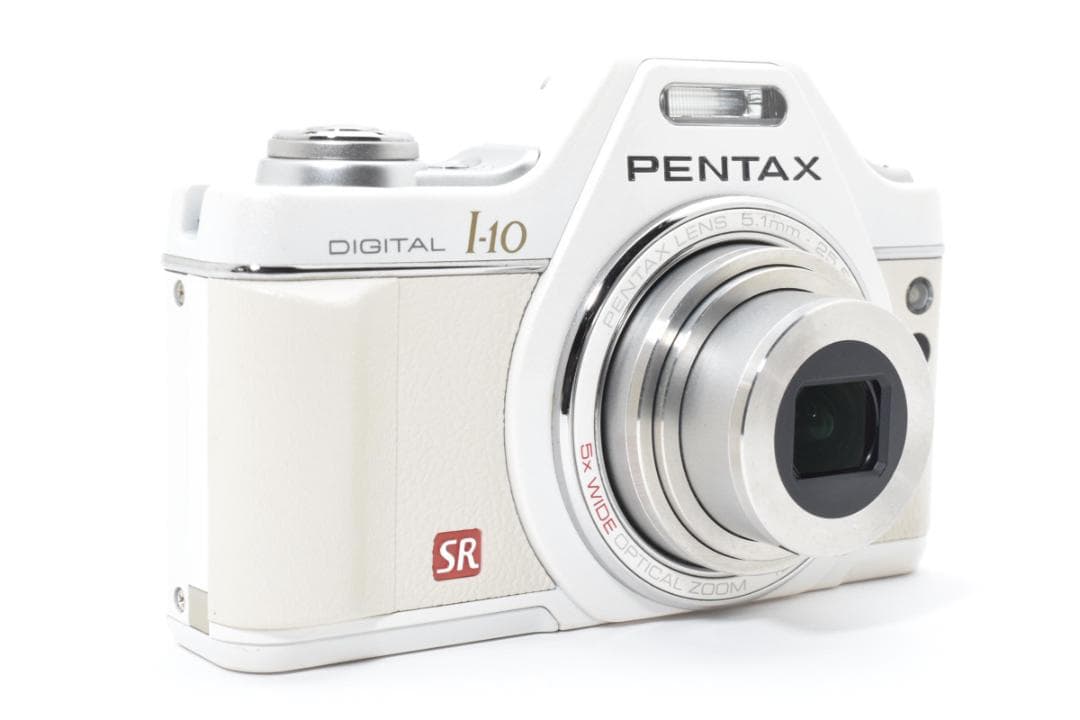 ■ 美品 ■ ペンタックス　PENTAX Optio I-10 パールホワイト