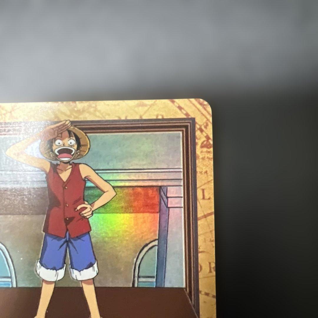 C255 ルフィ カードダス ハイパーバトル ワンピース 初期 当時もの 希少