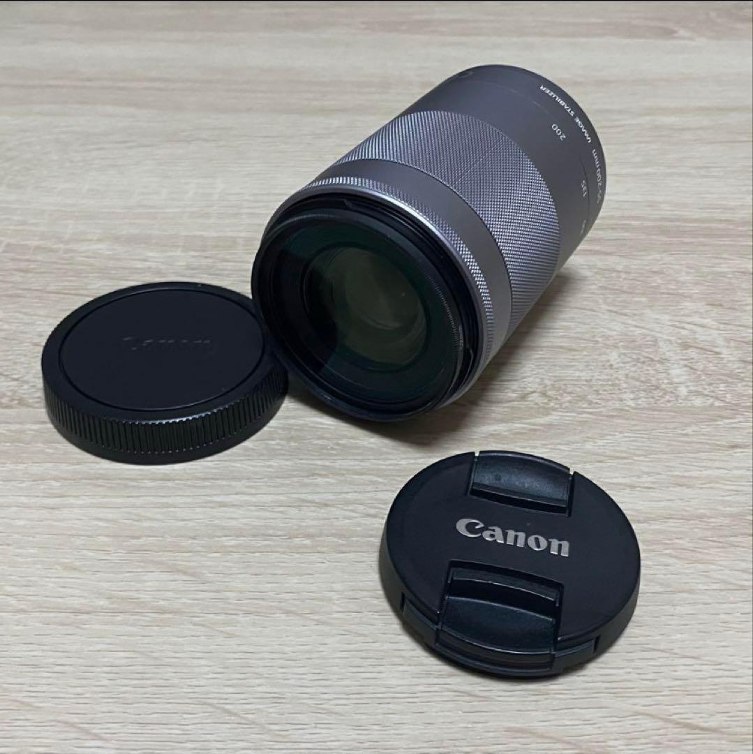 Canon EF-M 55-200mm IS STM 動作確認済 充電池付き美品