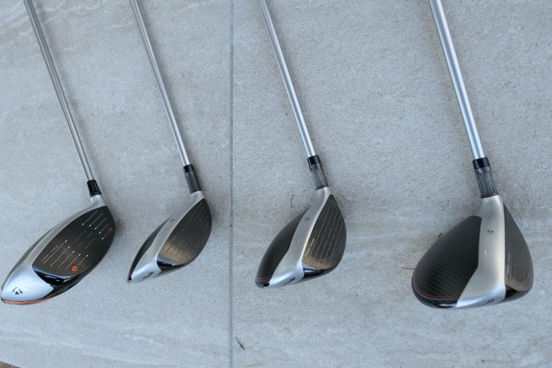 TaylorMade M６ウッドセット4本セット1w用替えシャフト付き