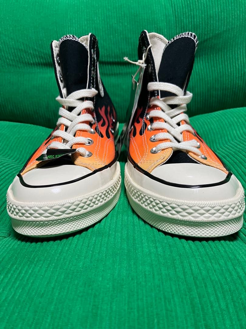 激レア！訳あり！新品 コンバース CT70 FIRE FLAME HI CUT