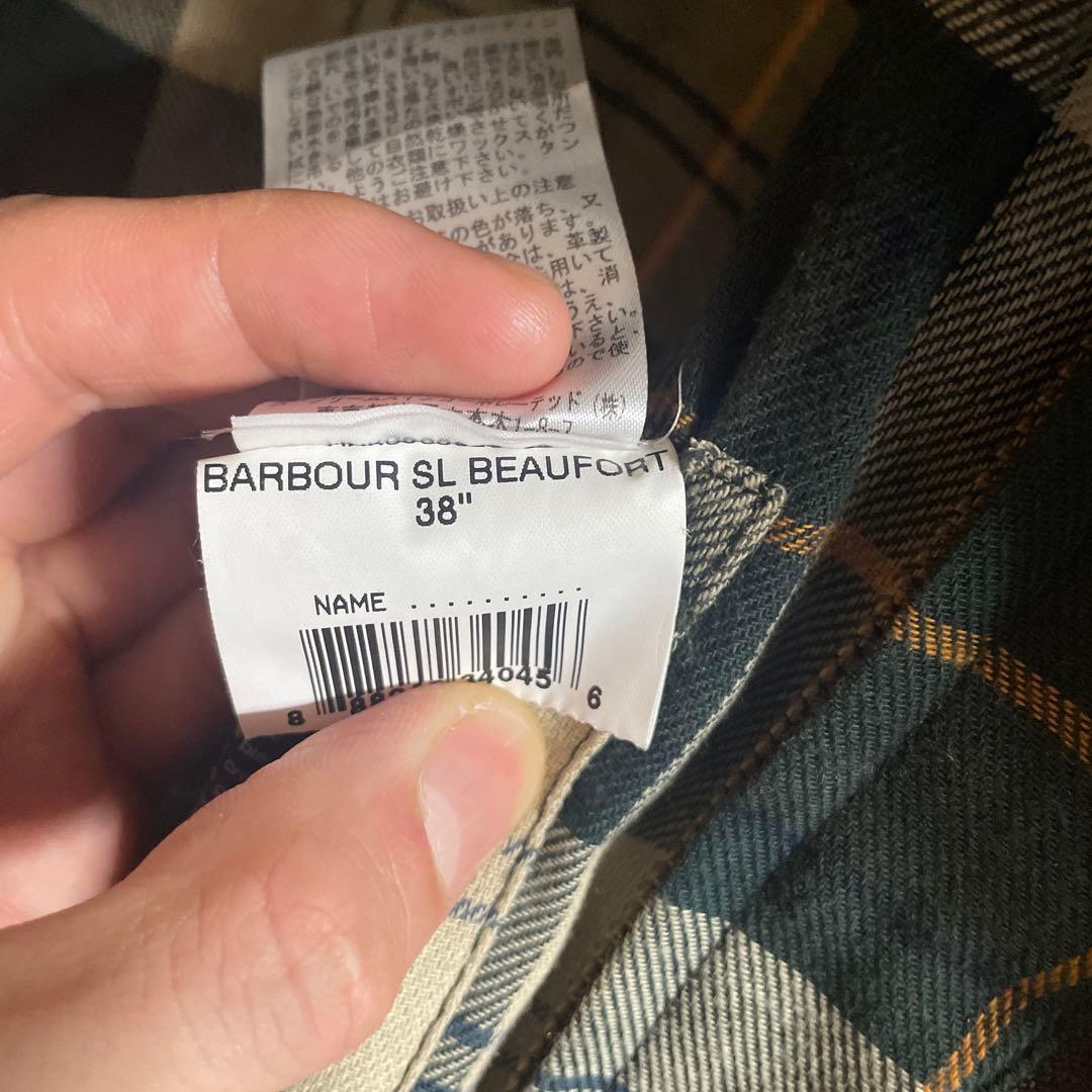 Barbour SL BEAUFORT 38 【美品】