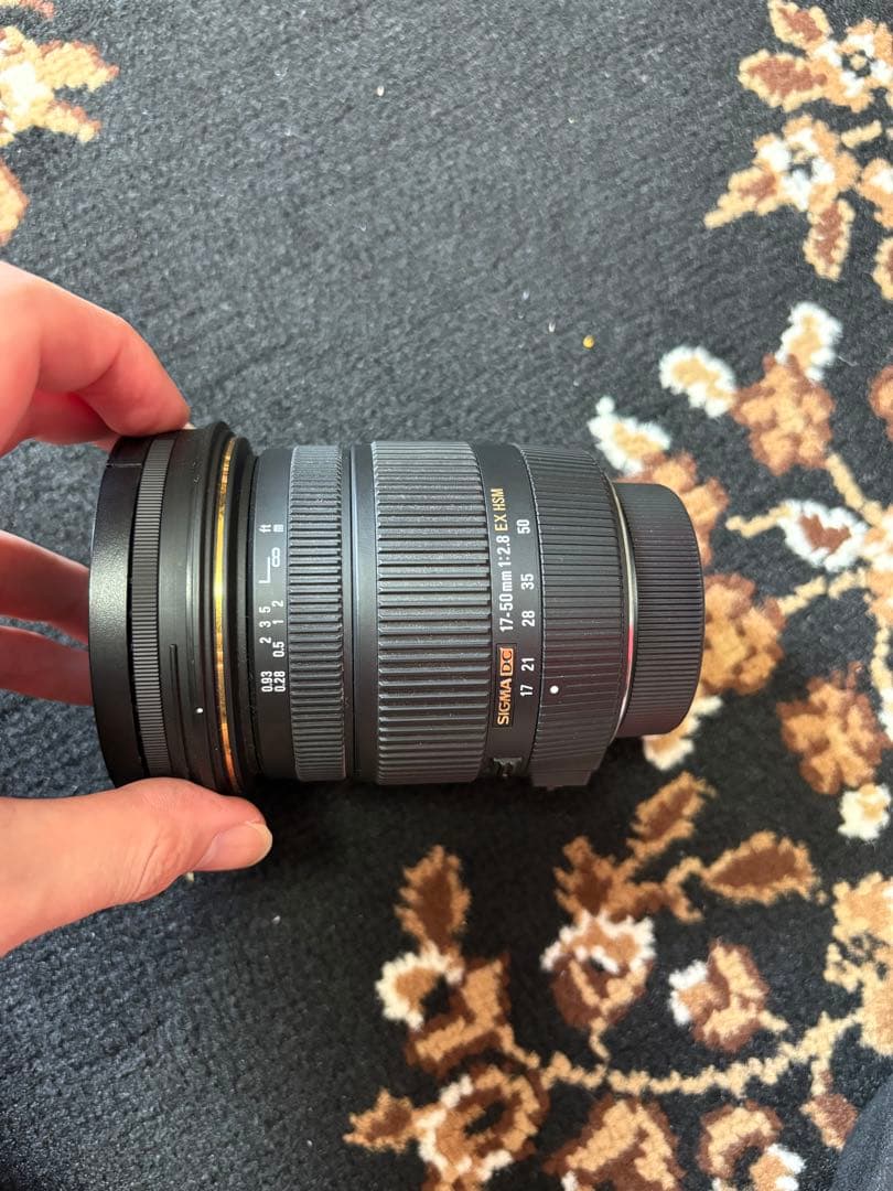 【ニコン用】SIGMA 17-50mm F2.8 レンズ