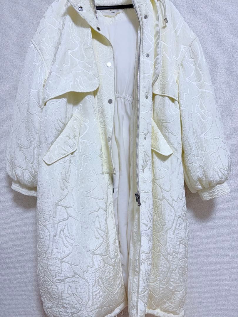 か*め様 TODAYFUL Jacquard Down Coat ジャガードダウ