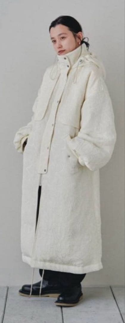 か*め様 TODAYFUL Jacquard Down Coat ジャガードダウ