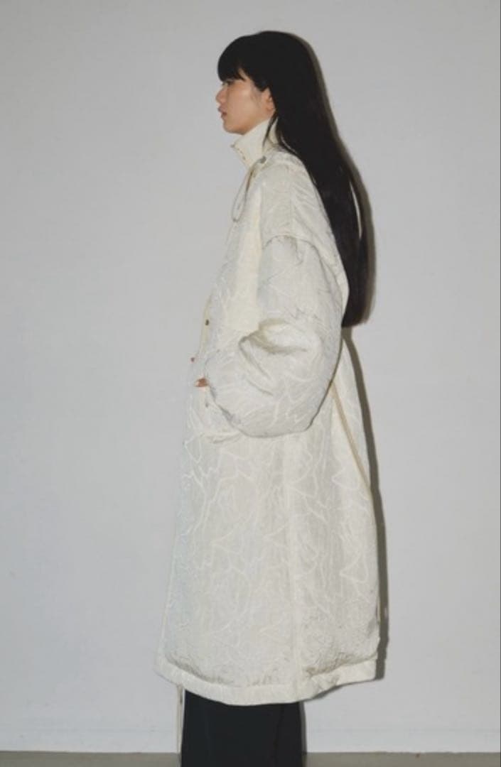 か*め様 TODAYFUL Jacquard Down Coat ジャガードダウ