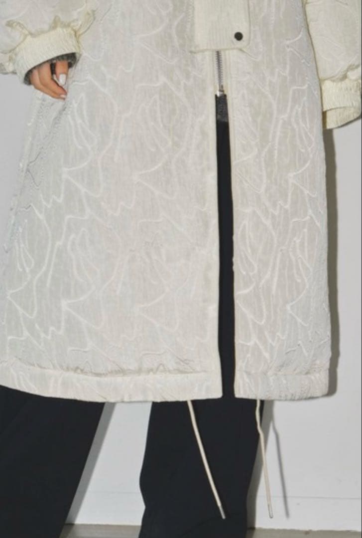 か*め様 TODAYFUL Jacquard Down Coat ジャガードダウ