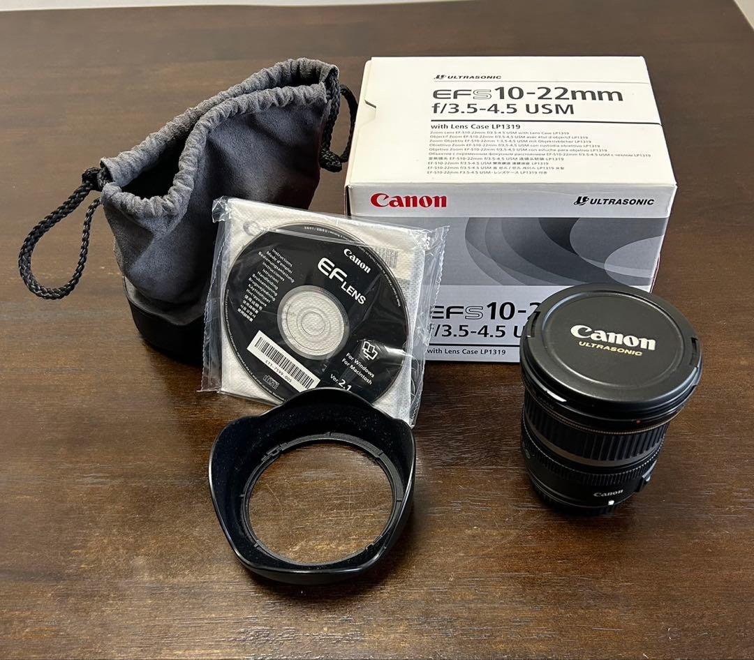 CANON EF-S 10-22mm f/3.5-4.5 USM 箱あり