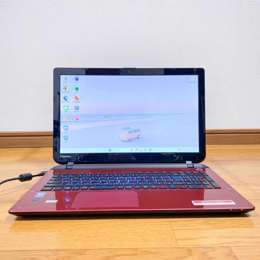 タカ✨オフィス2021✨東芝ノートパソコン i3 SSD256 メモリ8