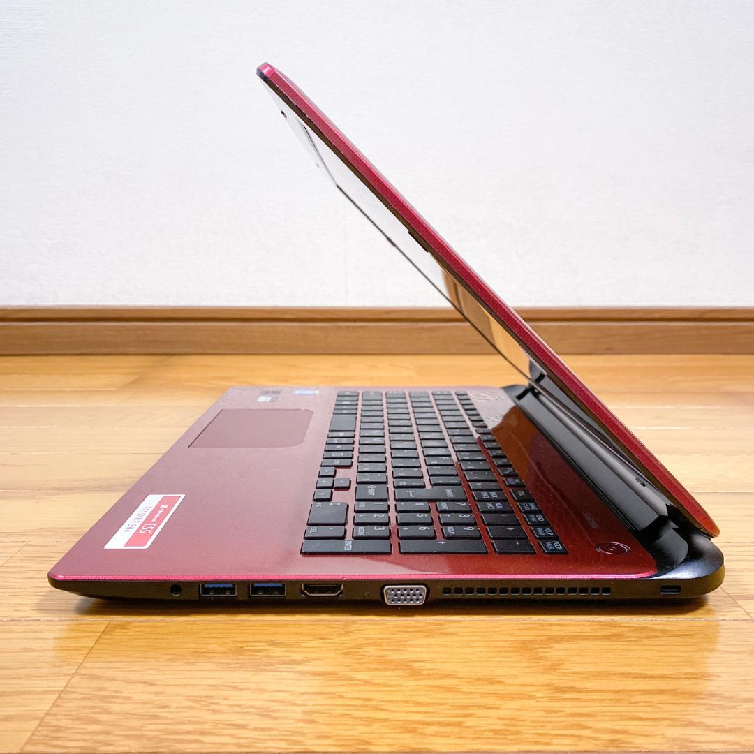 タカ✨オフィス2021✨東芝ノートパソコン i3 SSD256 メモリ8