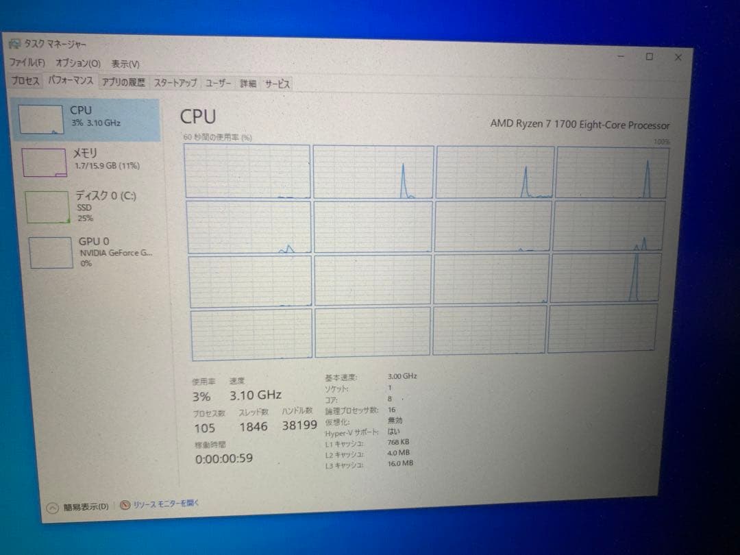 【動作品】マザーボード、CPU、メモリ、CPUクーラーセット