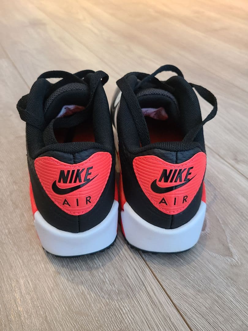 Nike Air Max 90 ブラック/レッド ゴルフシューズ