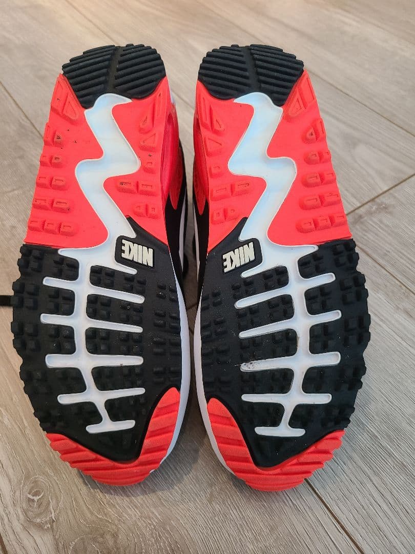 Nike Air Max 90 ブラック/レッド ゴルフシューズ