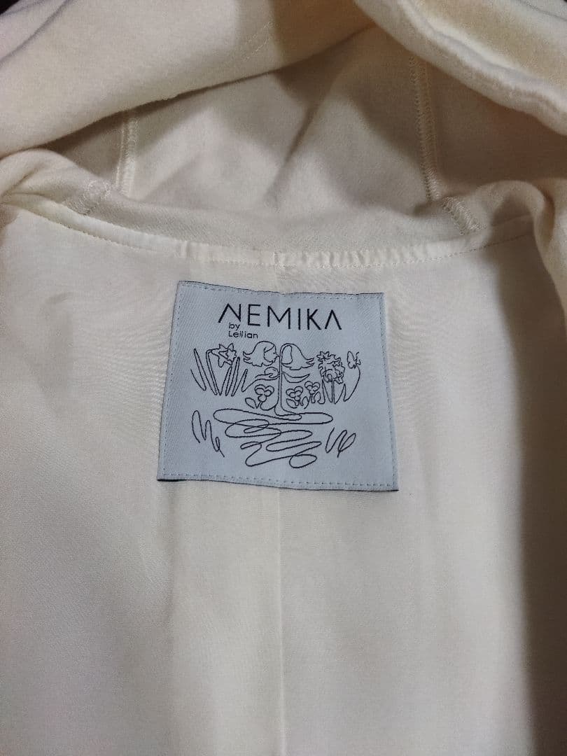 美品♪ネミカ レリアン 13+ 13号 ウール ダッフル コート 日本製