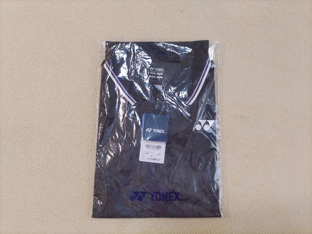 10498 ヨネックス ゲームシャツ ユニO ブラック