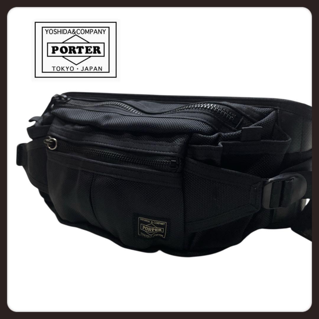PORTER HEAT ヒート　ボディバック　ウエストバック　ショルダーバッグ