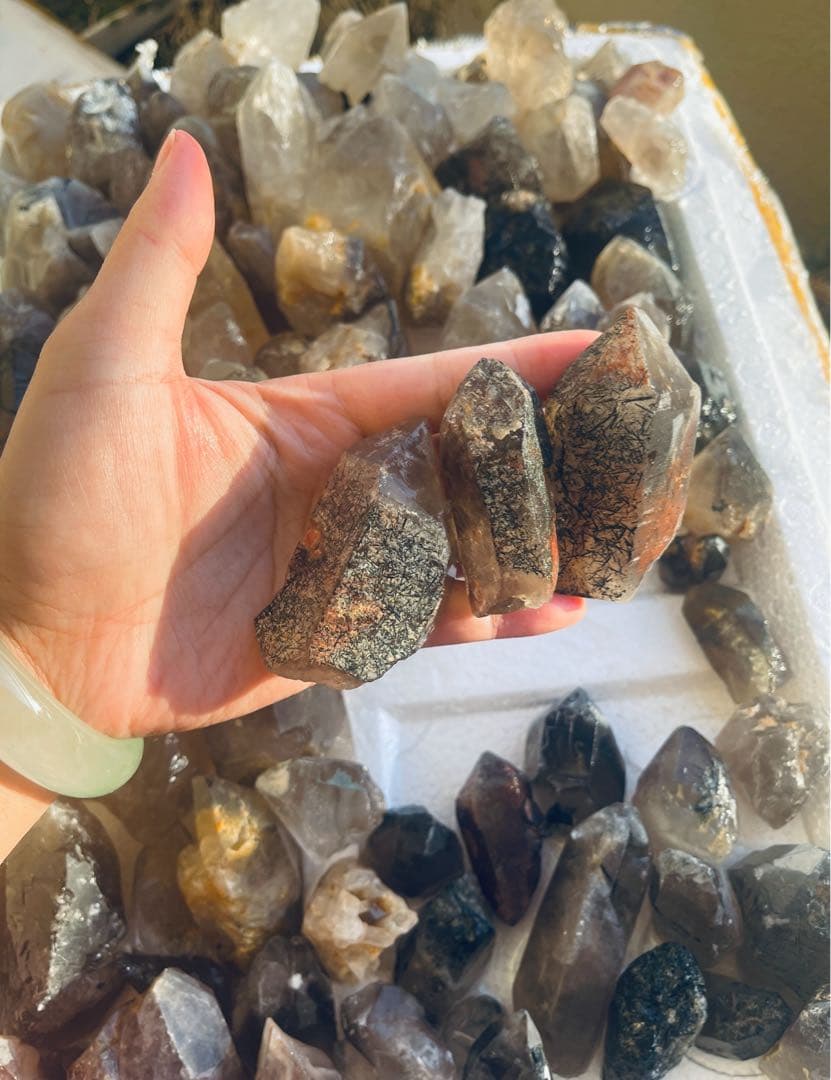 ベトナム産天然水晶アソートセット約7kg