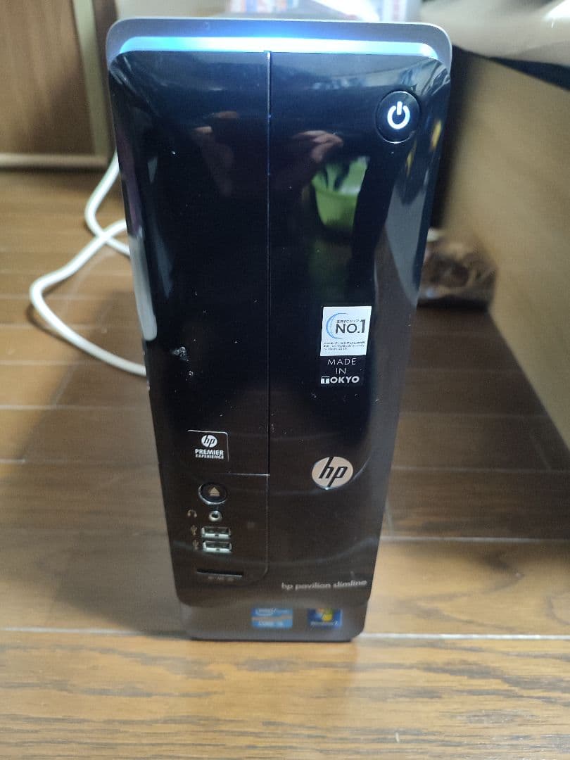デスクトップパソコン　HP pavilion slimline series