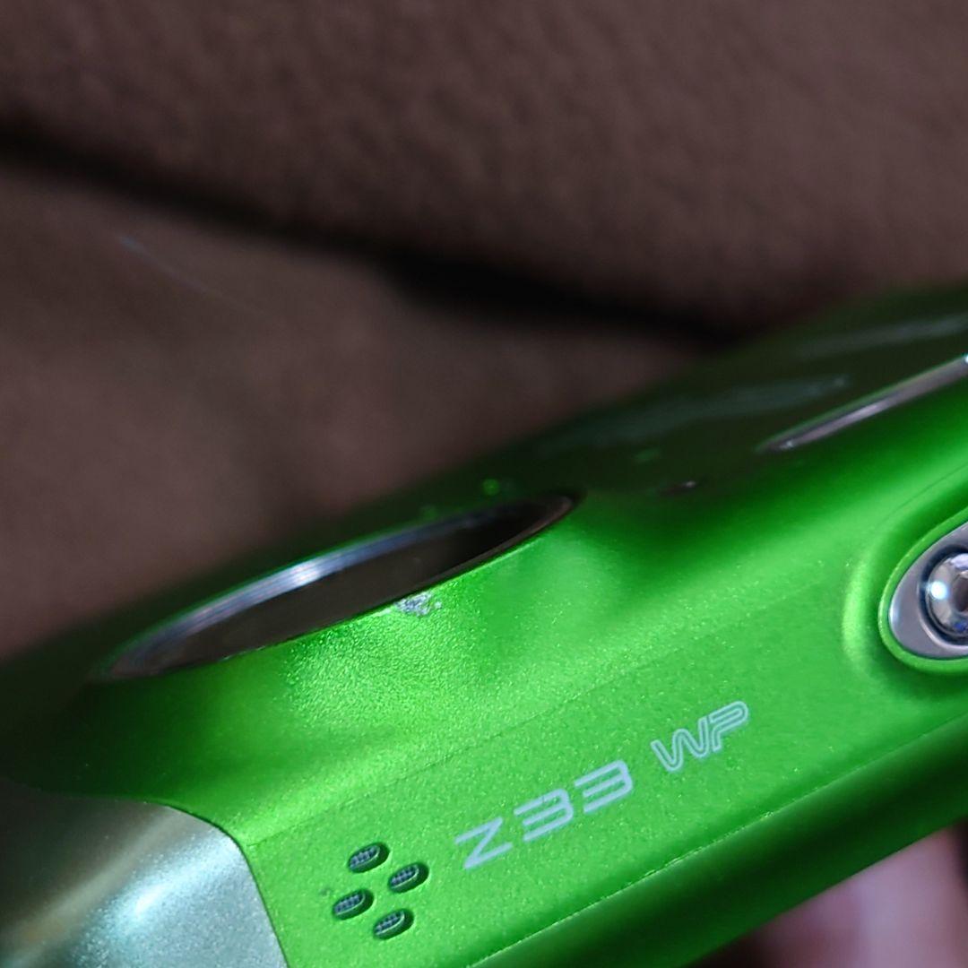 富士フイルム★ファインピクス FinePix Z33WP★グリーンデジカメ送料込