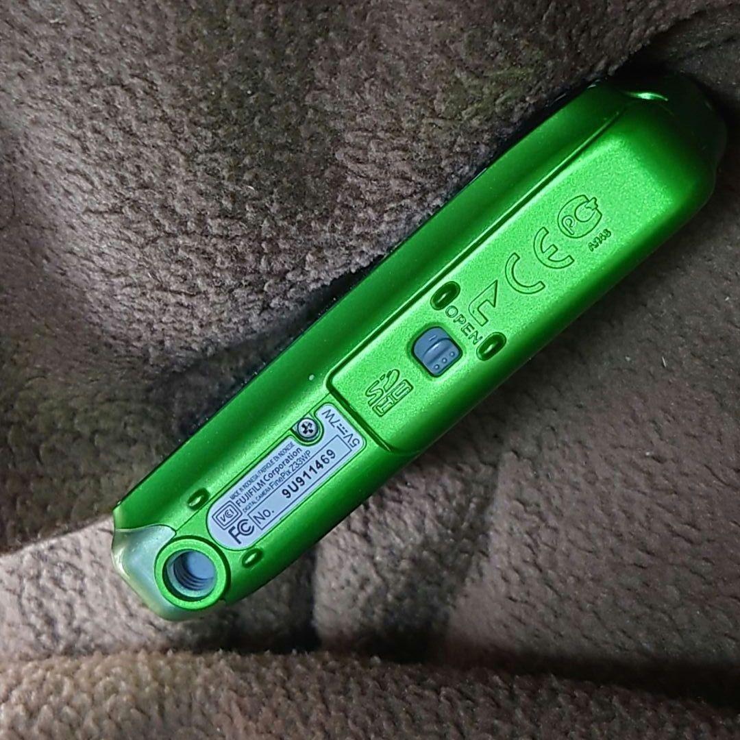 富士フイルム★ファインピクス FinePix Z33WP★グリーンデジカメ送料込