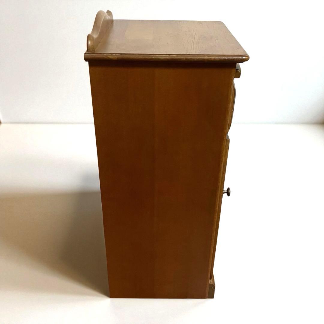 【良品】karimoku カリモク　コロニアル　電話台　アンティーク　高級家具