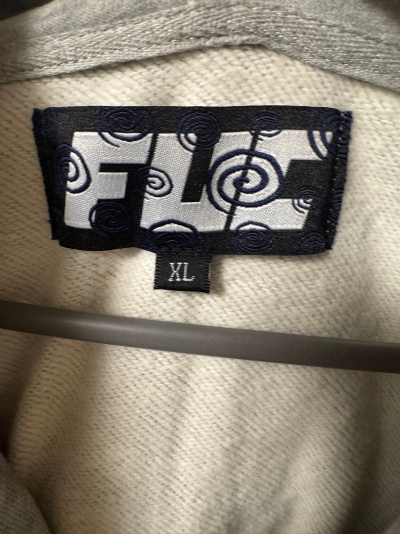 FUC×sol グレー XL ジップアップパーカー