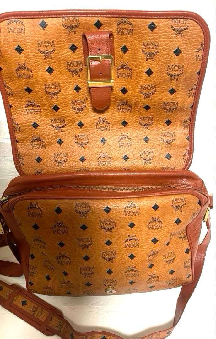 専用✨希少✨MCM ショルダーバッグ　メッセンジャーバッグ ヴィセトス柄　ポーチ