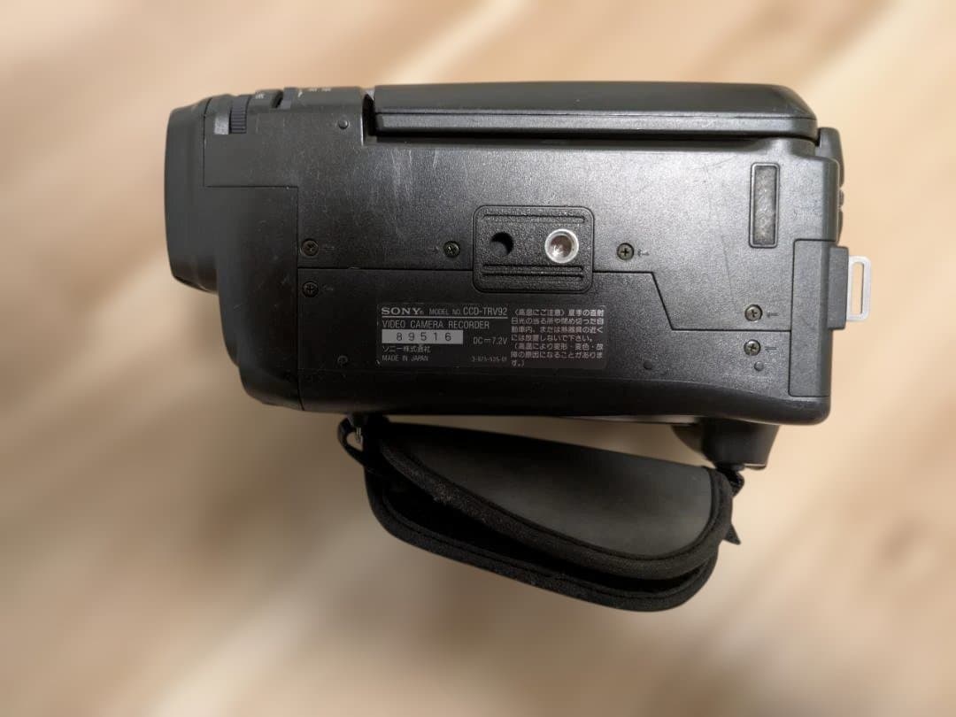 SONY ソニー 8mm テープ Hi8 ビデオカメラ CCD-TRV92