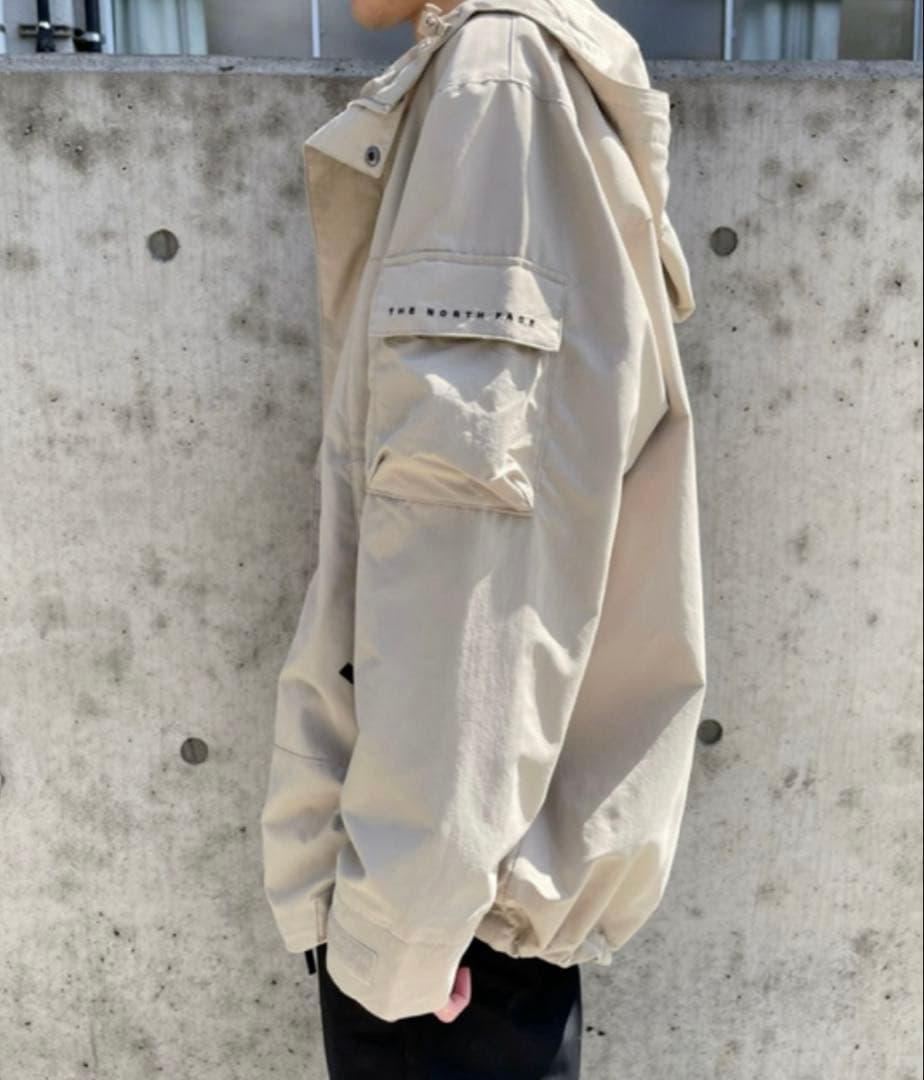 THE NORTH FACE ベージュ マウンテンパーカー　ホワイトレーベル