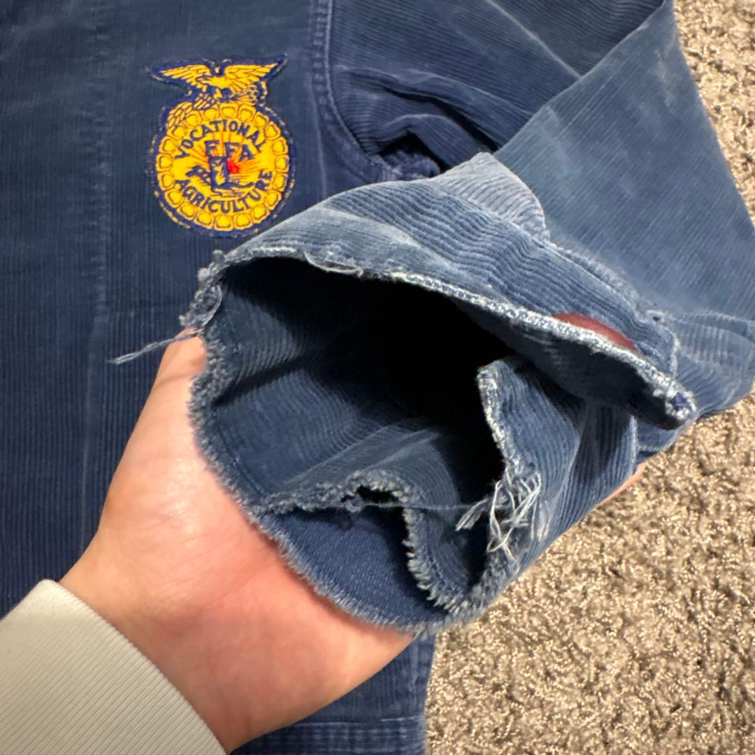 50's FFAジャケット バッジ付き 三角タグ TARONジップ Sサイズ