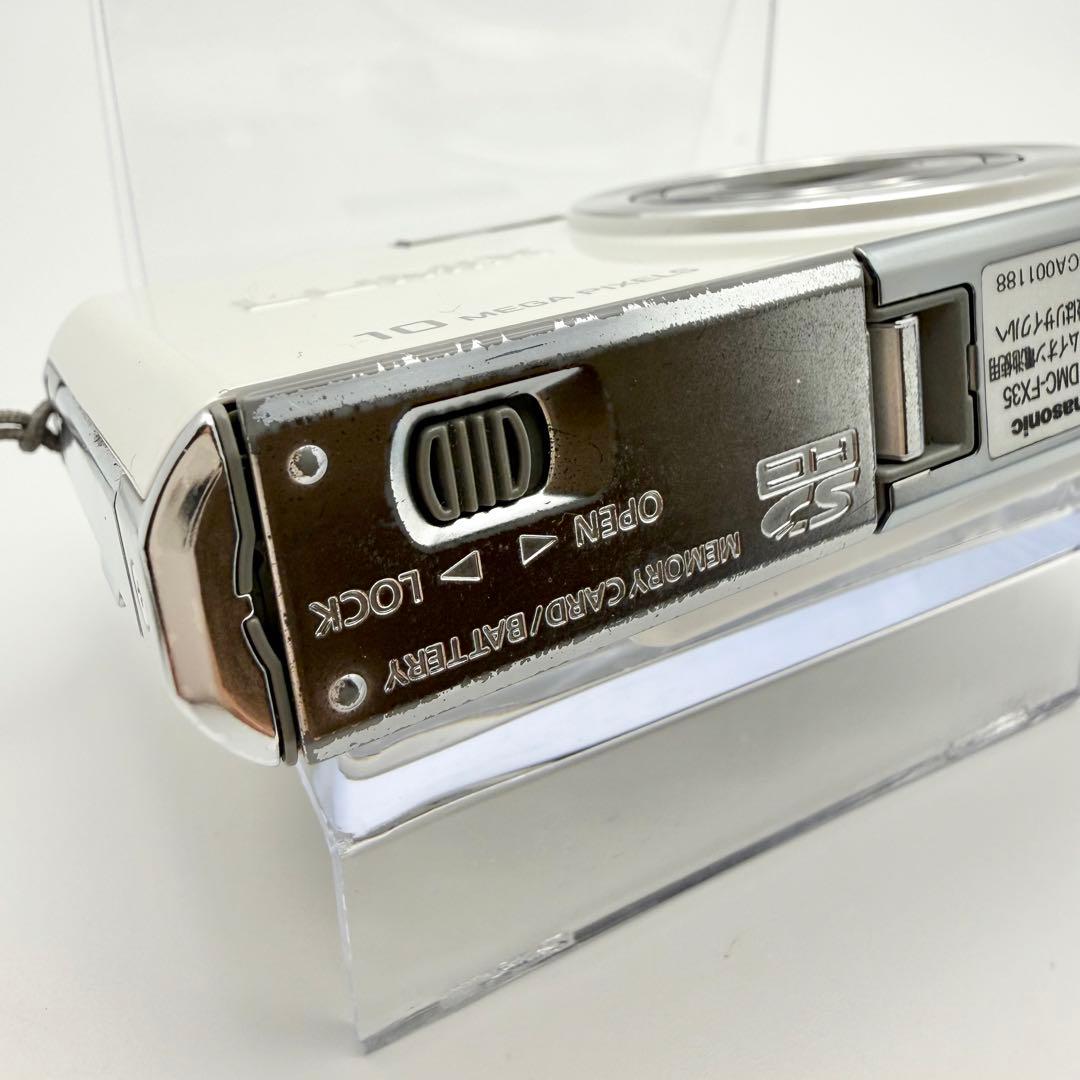 【動作OK】Panasonic LUMIX DMC-FX35 付属品あり