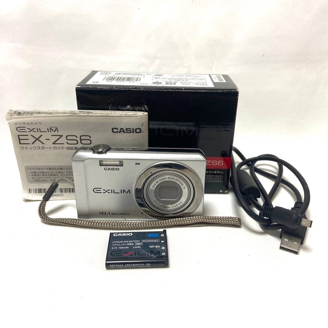 CASIO EXILIM EX-ZS6 カシオ エクシリム コンデジ デジカメ