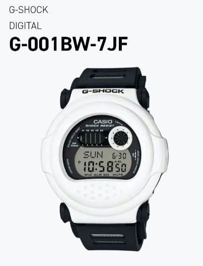 メカカカ　g-001bw-7jf G-Shock ストームツルーパー