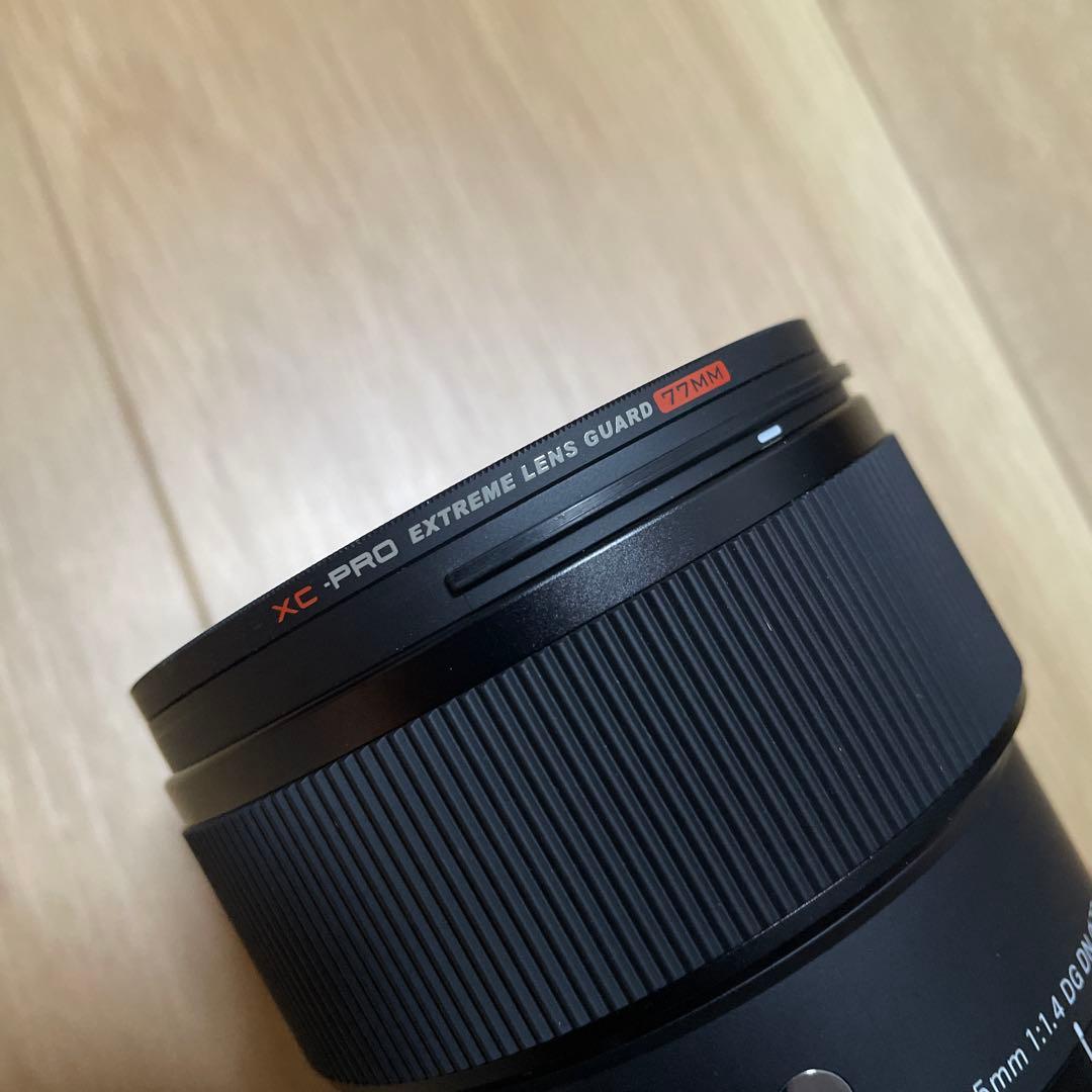 SIGMA85mmF1.4 DG DN 単焦点レンズ[ソニーE用]フィルター付