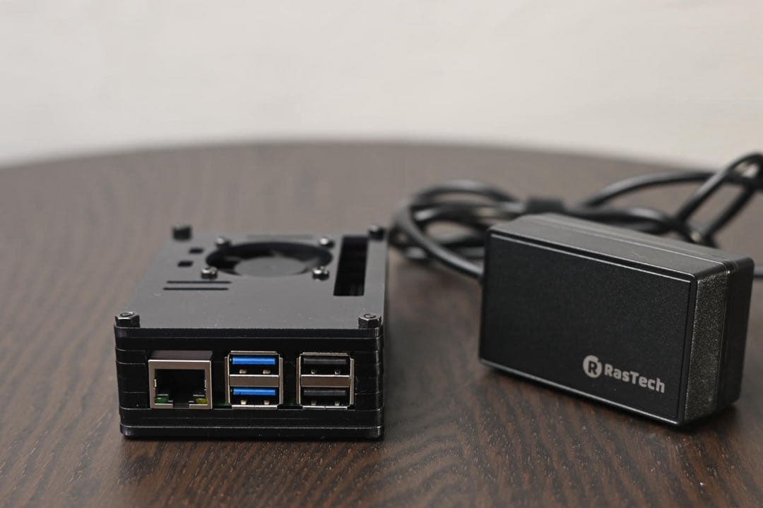 Raspberry Pi 5 8gb ミニPC 冷却ファン付き