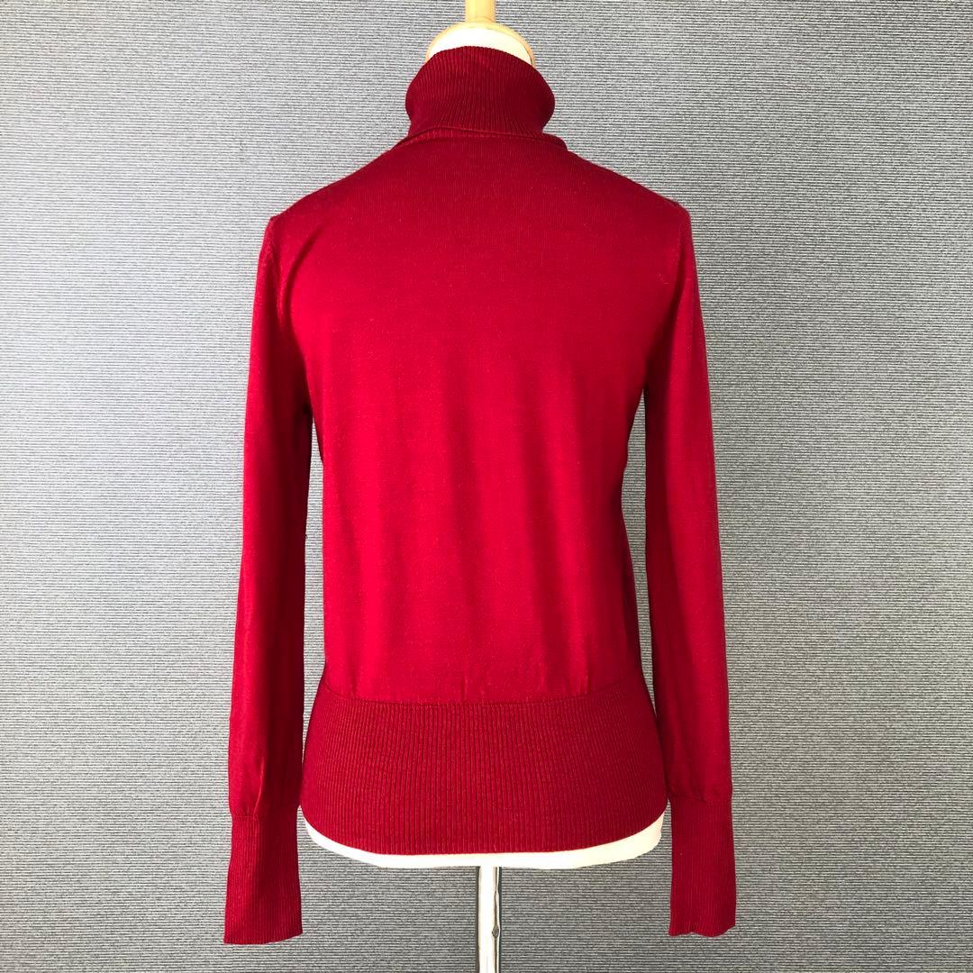 Vivienne Westwood ウール タートルネックニット 2 オーブ刺繍