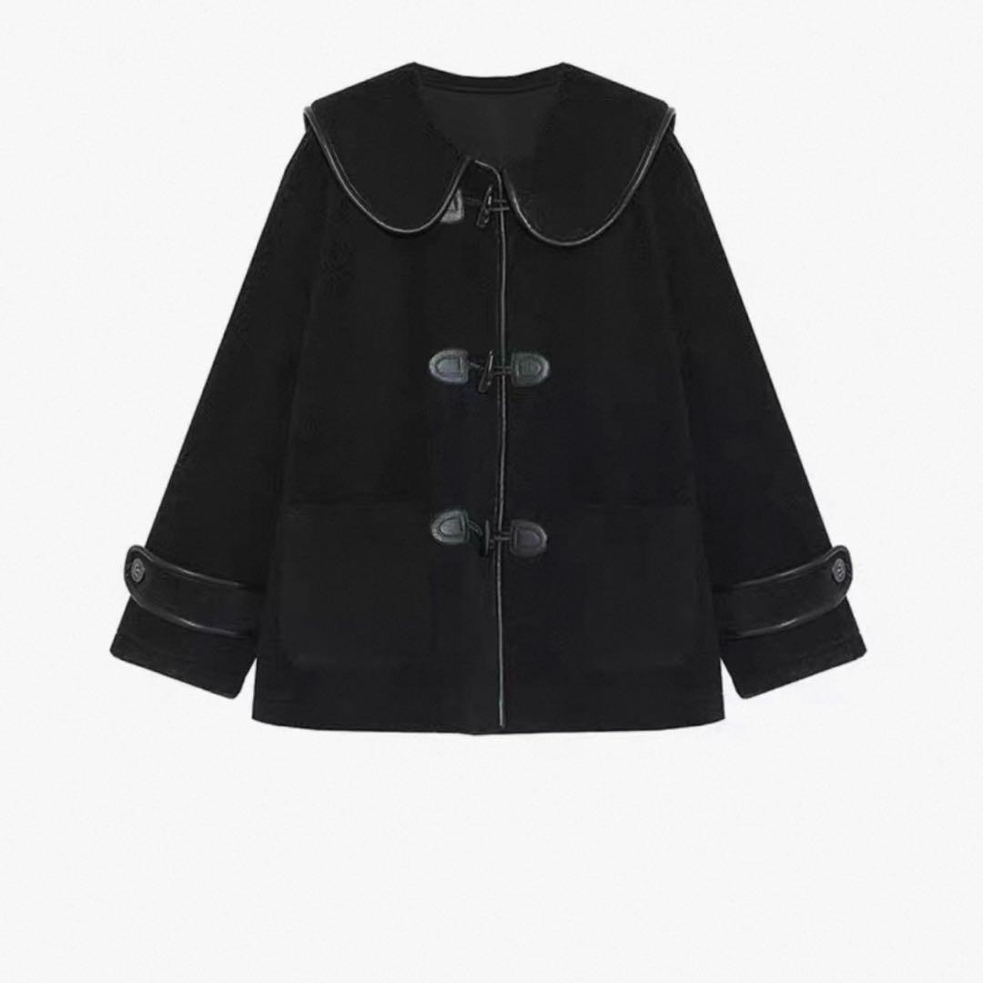 即購可Fano Studiosワイドカラー ミドルダッフルコートFD21W063