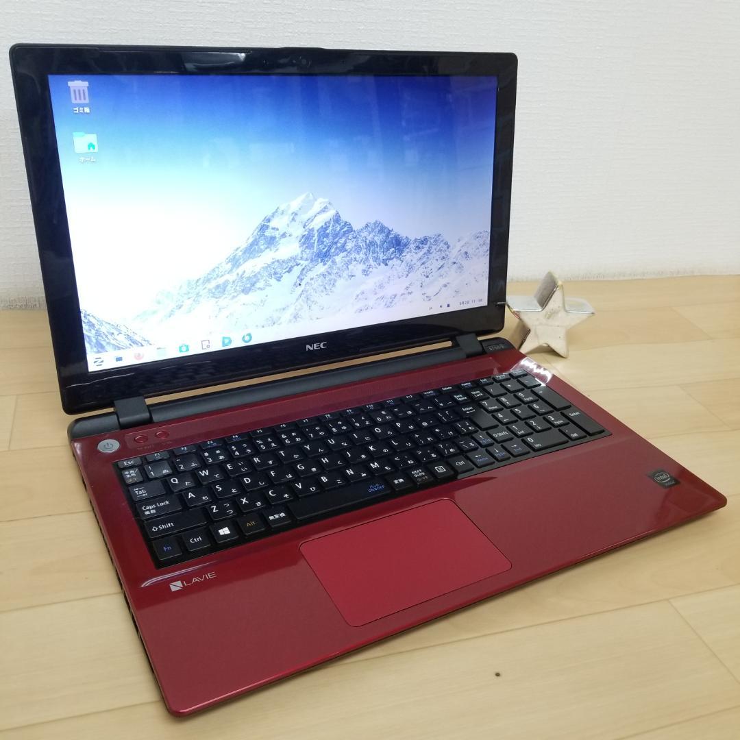 新品SSD スピード発送 即使用可ノートPC NEC (E0291)