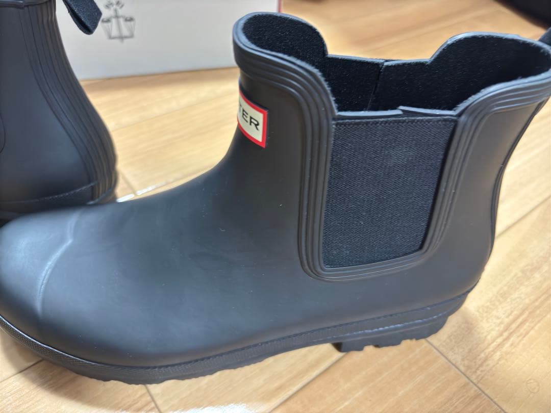ハンター オリジナル チェルシーブーツ MFS9116 メンズ ブラック28cm