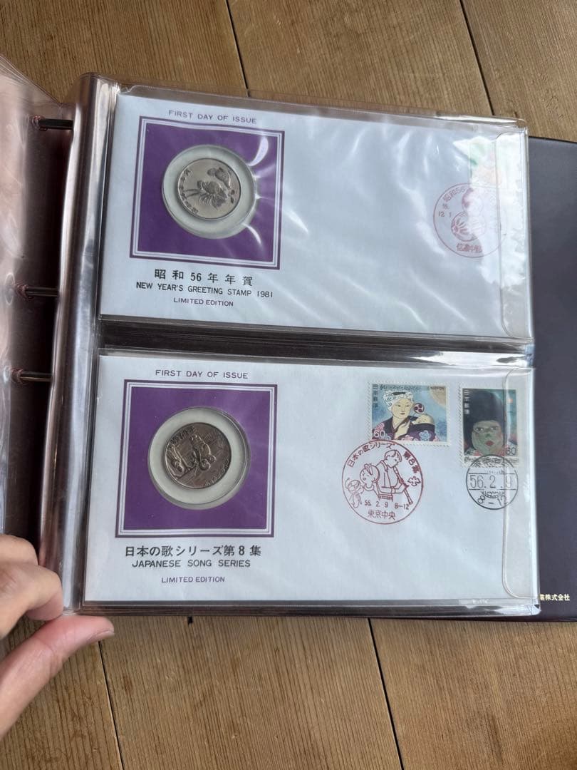 ジンギスカン様✴︎昭和55年度日本切手初日カバーメダルコレクション　23種類