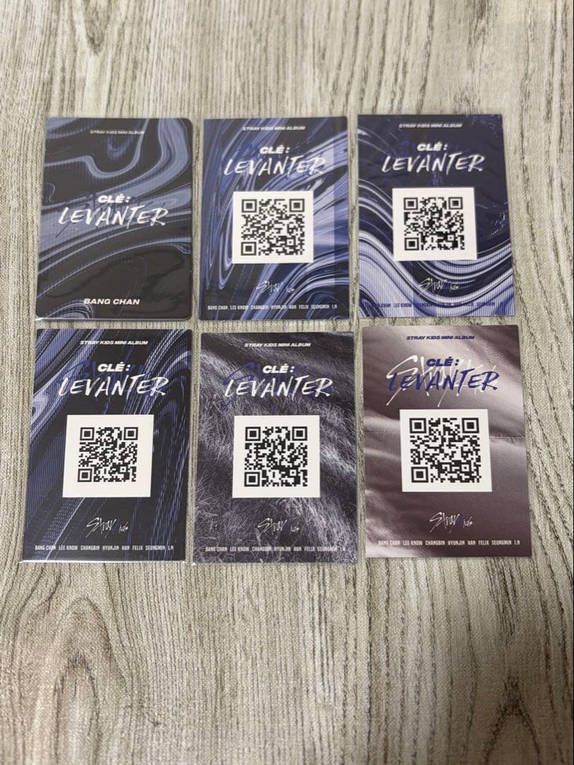 バンチャン LEVANTER トレカ コンプリート