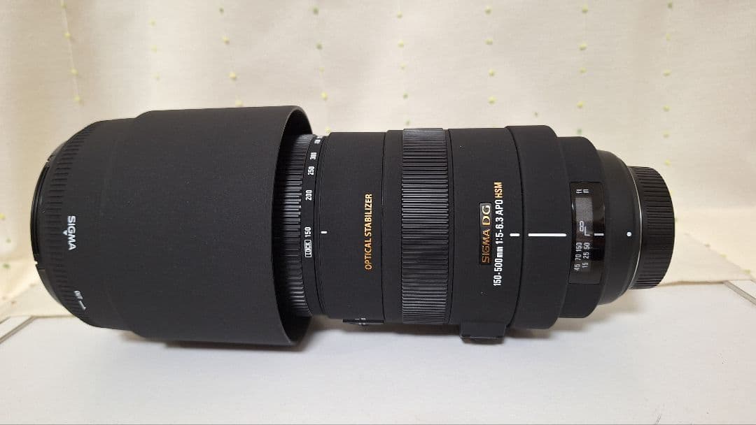 シグマ DG 150-500mm 5-6.3 APO HSM （Fマウント）
